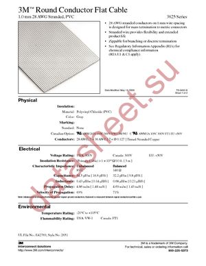 3625/14 30M datasheet  